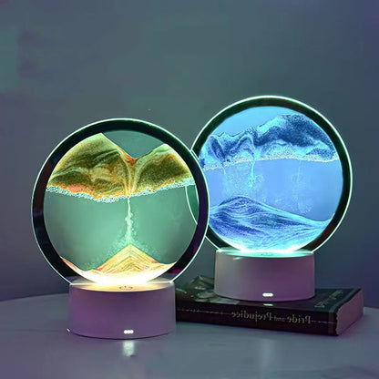 3D Quicksand Bedside Table Lamp