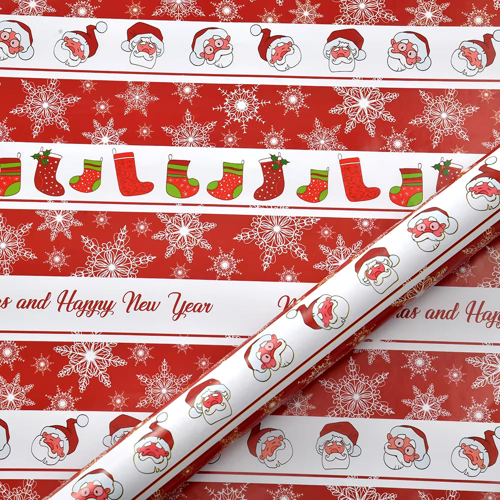 Christmas Wrapping Paper - Christmas Decorations | Christmas Gift Bags | Christmas Tissue Paper-Christmas Gifts 27X20 Inch