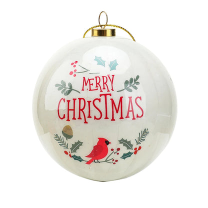 8Cm Christmas Balls Christmas Decoration Home Decoration Accessories Gift Christmas Ornaments Snowman Decor Christmas 2023 News