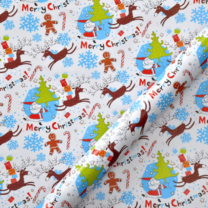 Christmas Wrapping Paper - Christmas Decorations | Christmas Gift Bags | Christmas Tissue Paper-Christmas Gifts 27X20 Inch