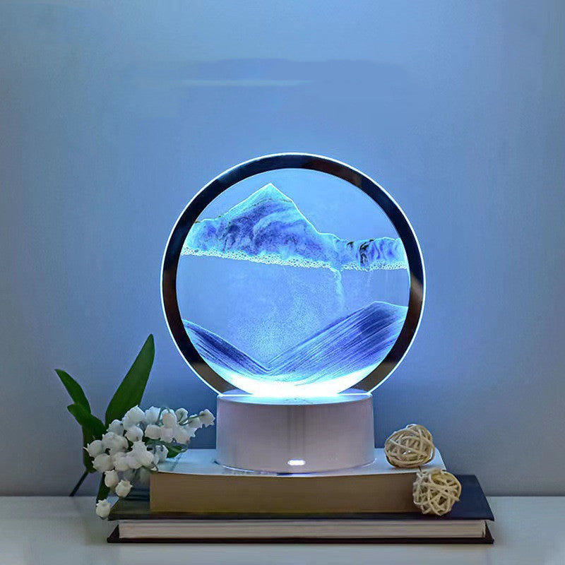 3D Quicksand Bedside Table Lamp